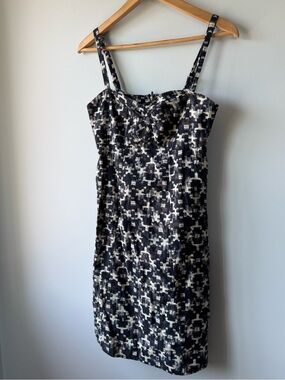 Patagonia Black and White Printed Mini Dress